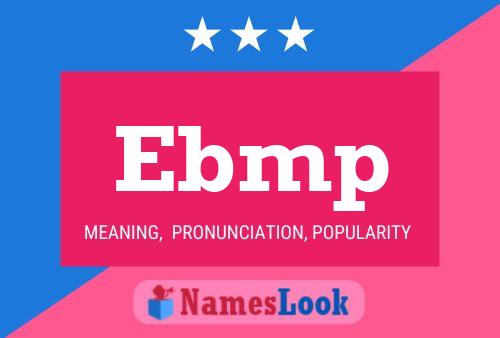 ملصق اسم Ebmp