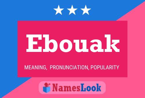 ملصق اسم Ebouak