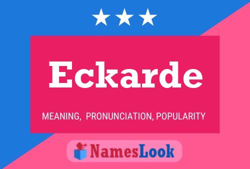 ملصق اسم Eckarde