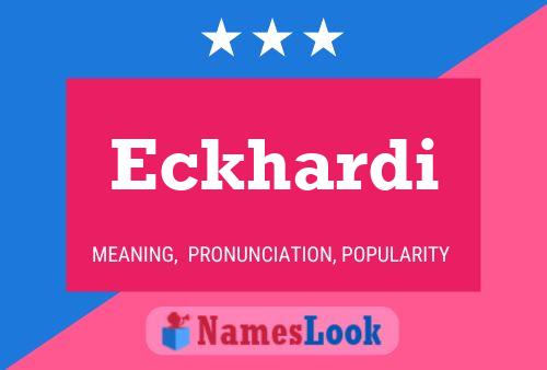 ملصق اسم Eckhardi