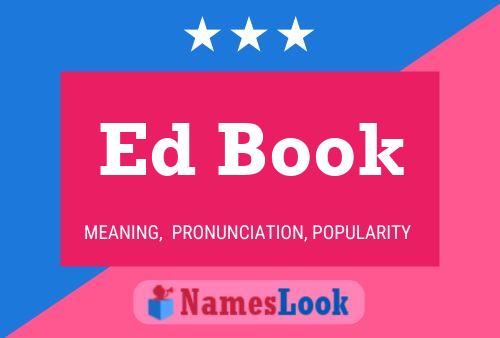 ملصق اسم Ed Book