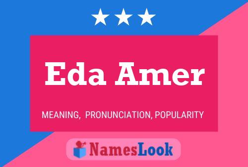 ملصق اسم Eda Amer