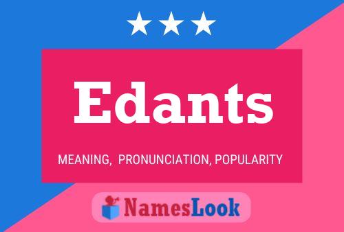 ملصق اسم Edants