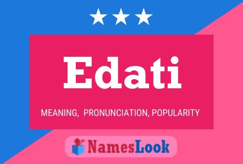 ملصق اسم Edati