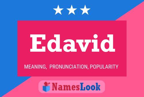 ملصق اسم Edavid