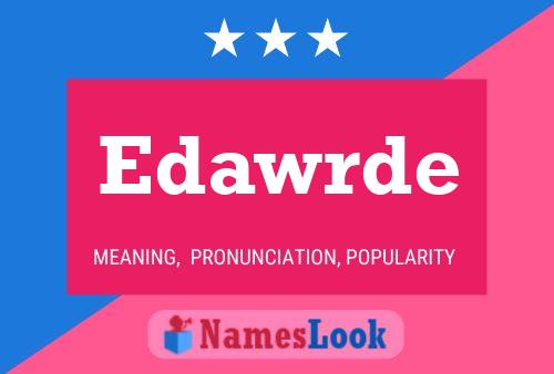 ملصق اسم Edawrde