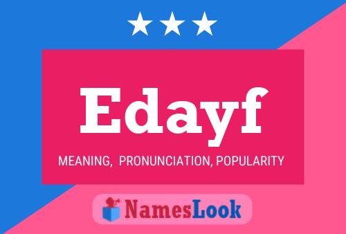 ملصق اسم Edayf