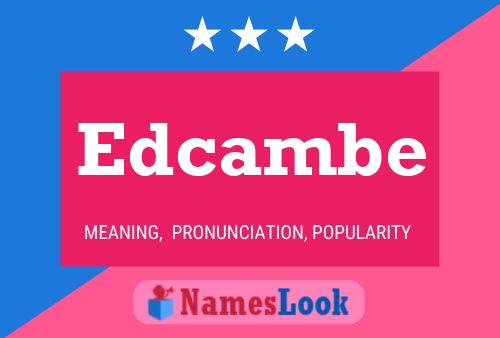 ملصق اسم Edcambe