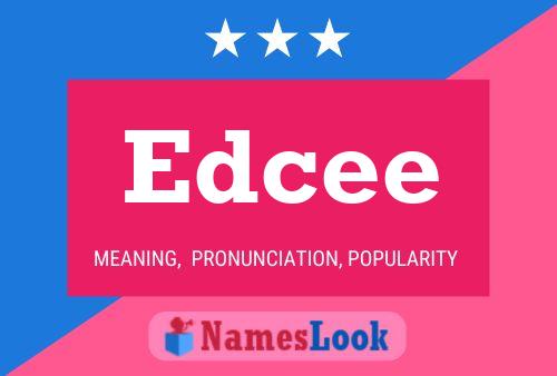 ملصق اسم Edcee