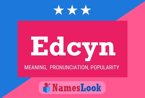 ملصق اسم Edcyn