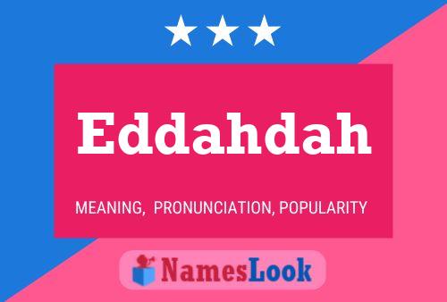 ملصق اسم Eddahdah