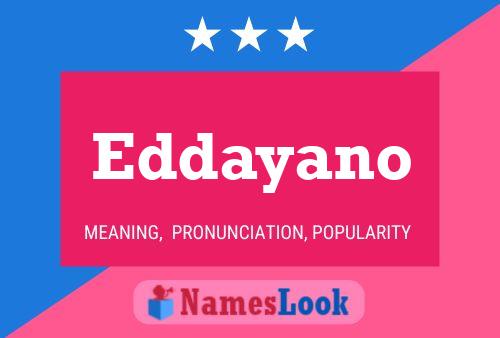 ملصق اسم Eddayano