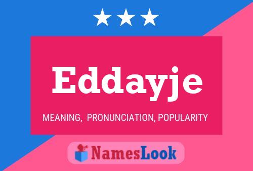 ملصق اسم Eddayje