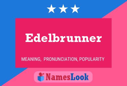 ملصق اسم Edelbrunner