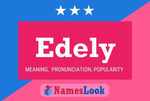 ملصق اسم Edely