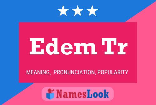 ملصق اسم Edem Tr