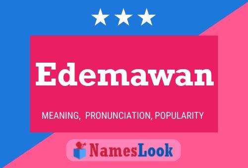 ملصق اسم Edemawan