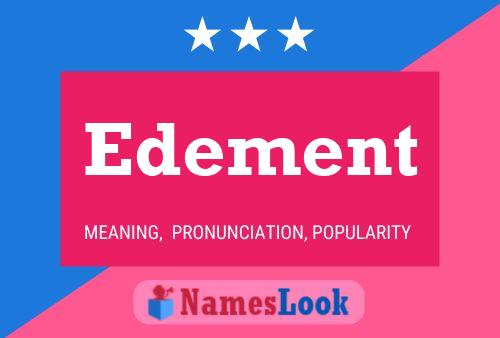 ملصق اسم Edement