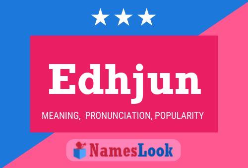 ملصق اسم Edhjun