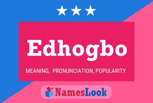 ملصق اسم Edhogbo