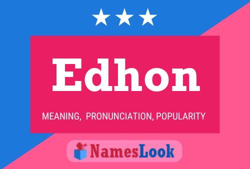 ملصق اسم Edhon