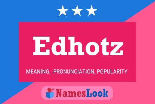 ملصق اسم Edhotz