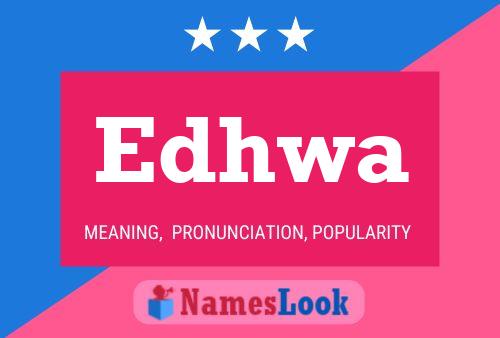 ملصق اسم Edhwa