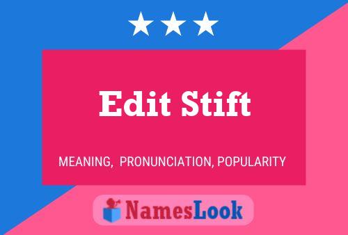 ملصق اسم Edit Stift