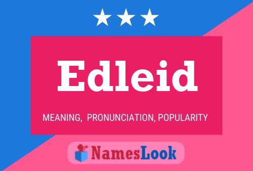 ملصق اسم Edleid