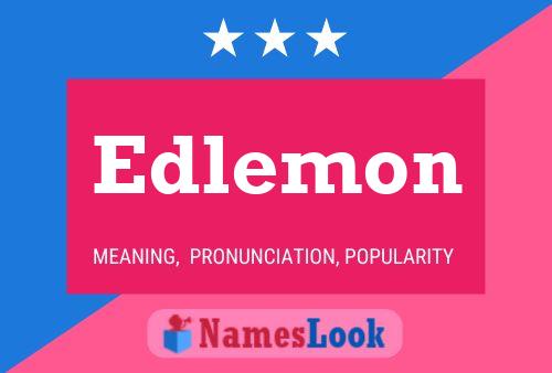 ملصق اسم Edlemon