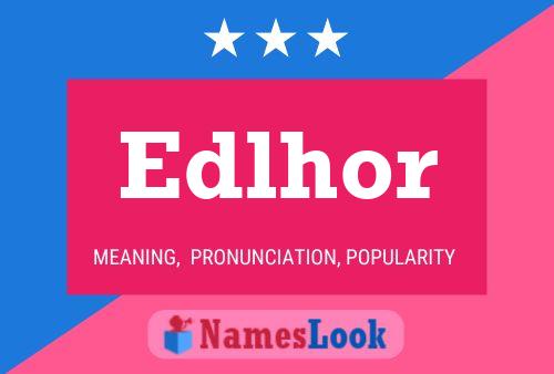 ملصق اسم Edlhor