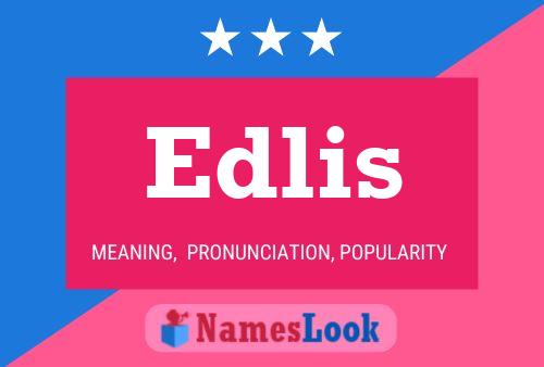 ملصق اسم Edlis