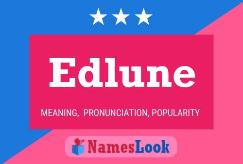 ملصق اسم Edlune