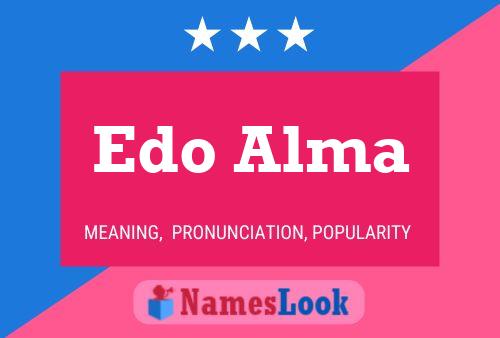 ملصق اسم Edo Alma