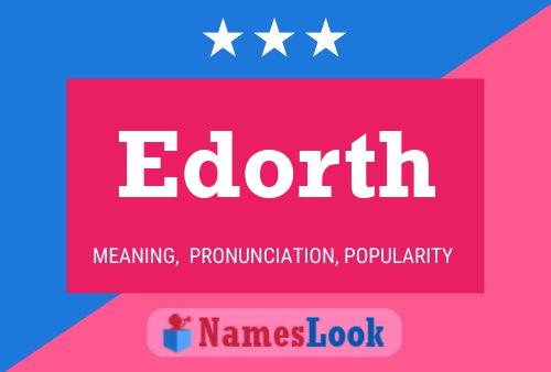 ملصق اسم Edorth