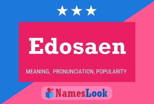 ملصق اسم Edosaen