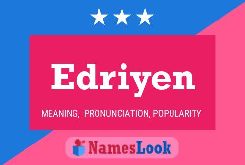 ملصق اسم Edriyen