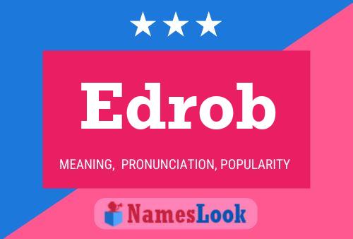 ملصق اسم Edrob