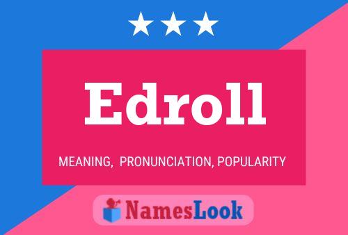 ملصق اسم Edroll