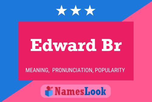 ملصق اسم Edward Br