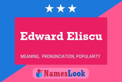 ملصق اسم Edward Eliscu