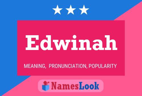 ملصق اسم Edwinah