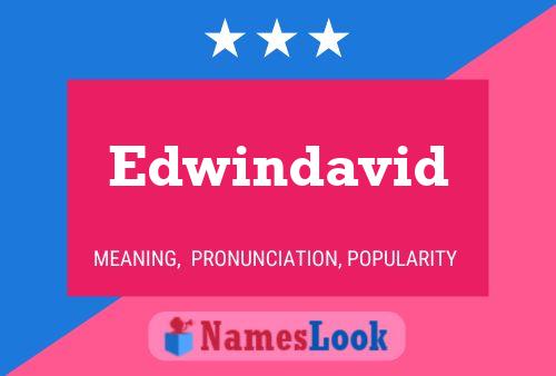 ملصق اسم Edwindavid