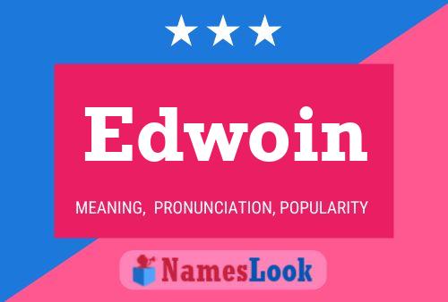 ملصق اسم Edwoin