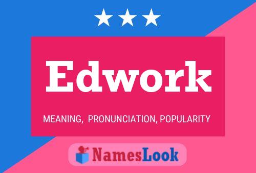 ملصق اسم Edwork