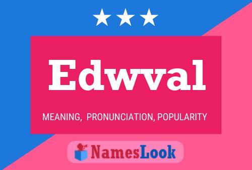 ملصق اسم Edwval