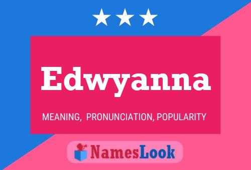 ملصق اسم Edwyanna