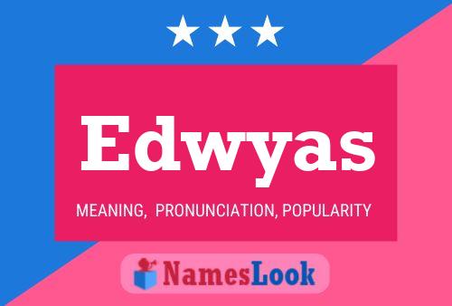 ملصق اسم Edwyas