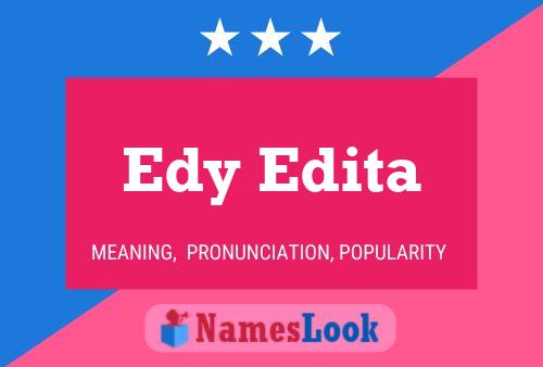 ملصق اسم Edy Edita