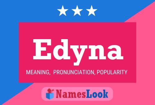 ملصق اسم Edyna